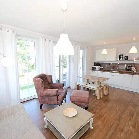 Windfluchter Whg. 3 Mit Balkon/meerblick 아파트 티소브